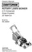 944.366852 Manual For Craftsman Lawn Mower Self-Propelled 22" Cut